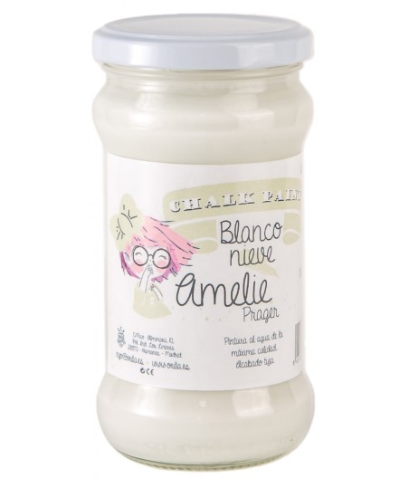 Pintura Tiza Chalk Paint 01 Blanco Nieve Amelie Prager 280ml