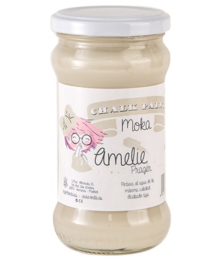 Pintura Tiza Chalk Paint 04 Moka Amelie Prager 280ml