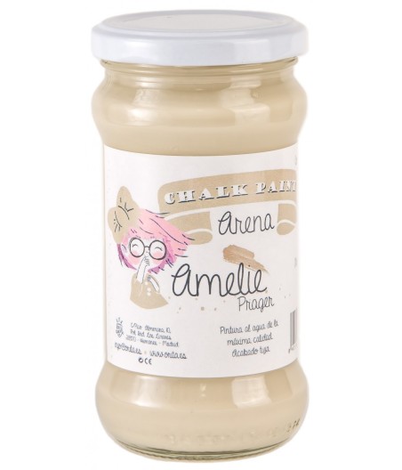 Pintura Tiza Chalk Paint 05 Arena Amelie Prager 280ml