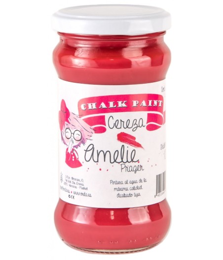 Pintura Tiza Chalk Paint 10 Cereza Amelie Prager 280ml