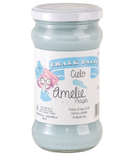 Pintura Tiza Chalk Paint 18 Cielo Amelie Prager 280ml