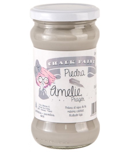 Pintura Tiza Chalk Paint 22 Piedra Amelie Prager 280ml