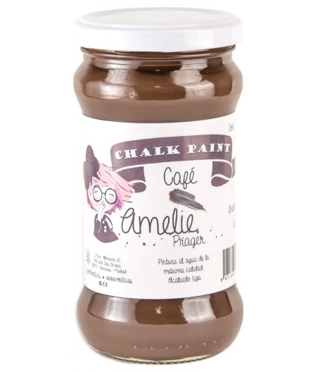 Pintura Tiza Chalk Paint 24 café Amelie Prager 280ml