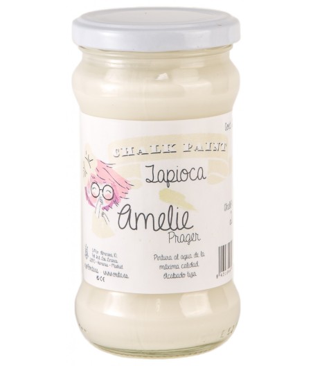 Pintura Tiza Chalk Paint  26 Tapioca Amelie Prager 280ml