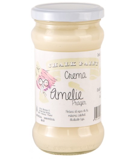 Pintura Tiza Chalk Paint 27 Crema Amelie Prager 280ml