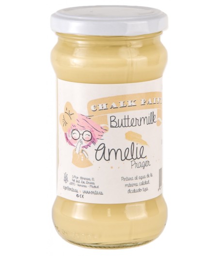 Pintura Tiza Chalk Paint 28 Buttermilk Amelie Prager 280ml