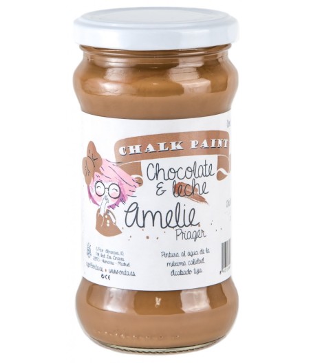 Pintura Tiza Chalk Paint 29 Chocolate con leche Amelie Prager 280ml