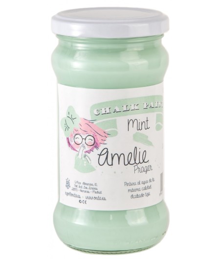 Pintura Tiza Chalk Paint 31 Mint Amelie Prager 280ml