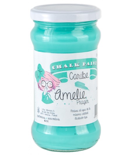 Pintura Tiza Chalk Paint 33 Caribe Amelie Prager 280ml