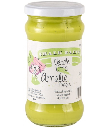 Pintura Tiza Chalk Paint 34 Verde Lima Amelie Prager 280ml