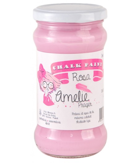 Pintura Tiza Chalk Paint 44 Rosa Amelie Prager 280ml