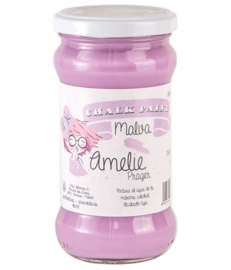 Pintura Tiza Chalk Paint 46 Malva Amelie Prager 280ml