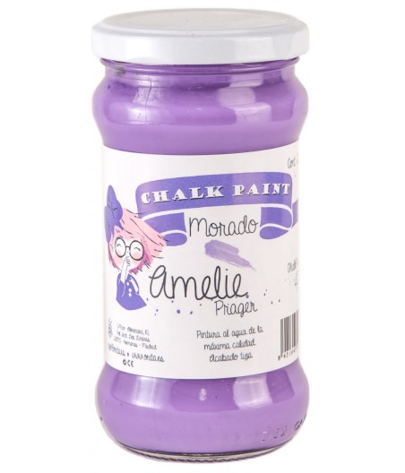 Pintura Tiza Chalk Paint 47 Morado Amelie Prager 280ml