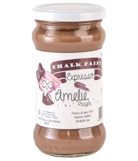 Pintura Tiza Chalk Paint 54 Expresso Amelie Prager 280ml