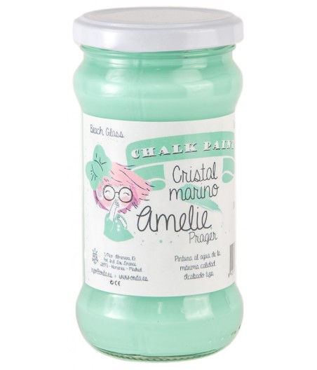 Pintura Tiza Chalk Paint 59 Cristal Marino Amelie Prager 280ml