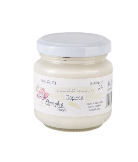 Pintura Tiza Chalk Paint 26 Tapioca Amelie Prager 120ml