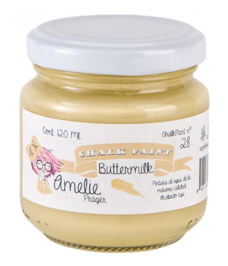 Pintura Tiza Chalk Paint 28 Buttermilk Amelie Prager 120ml