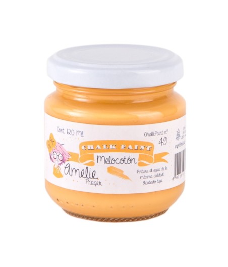 Pintura Tiza Chalk Paint 49 Melocotón Amelie Prager 120ml