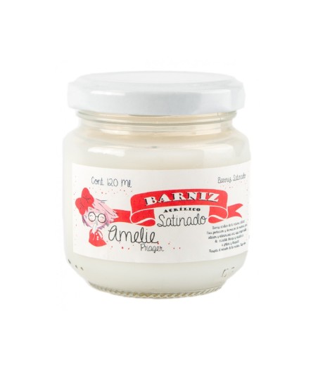 Barnices acrílicos Amelie Prager 120 ml Satinado