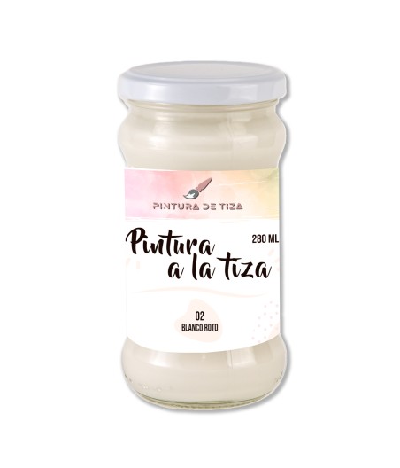 Pintura de Tiza Chalk Paint 02 Blanco Roto 280 ml