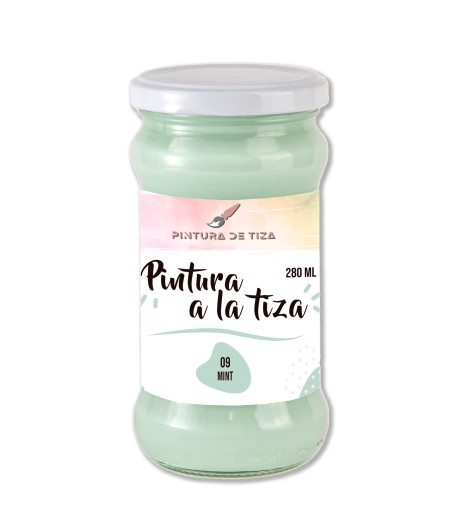 Pintura de Tiza Chalk Paint 09 Mint 280 ml