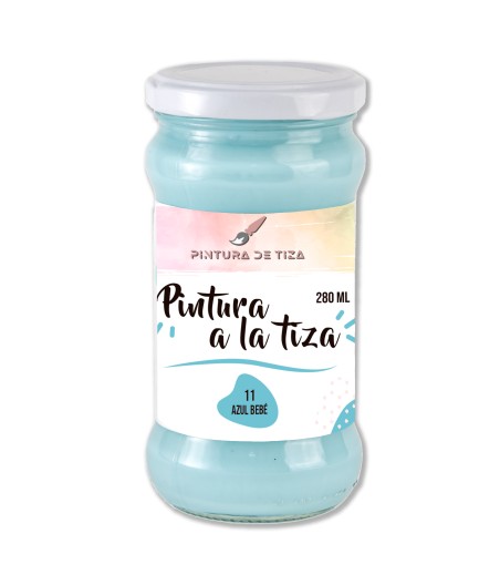 Pintura de Tiza Chalk Paint 11 Azul Bebé 280 ml