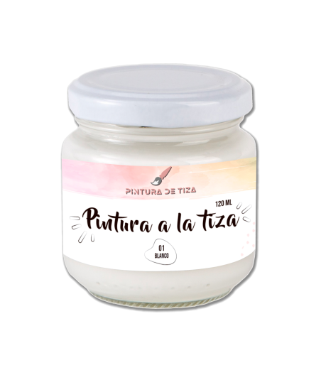 Pintura de Tiza Chalk Paint 01 Blanco 120 ml