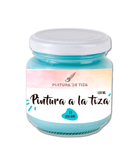 Pintura de Tiza Chalk Paint 11 Azul Bebé 120 ml